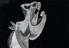 Head of a Horse, Sketch for Guernica